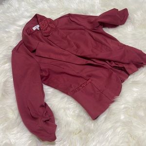 Maybe/dusty pink blazer